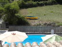 vue gite g3 cote piscine