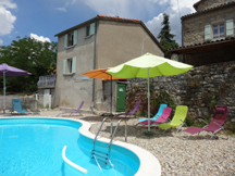 vue gite g3 cote piscine